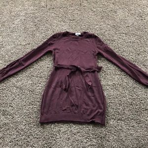 Liz Lange Maternity Belted Tunic Sweater